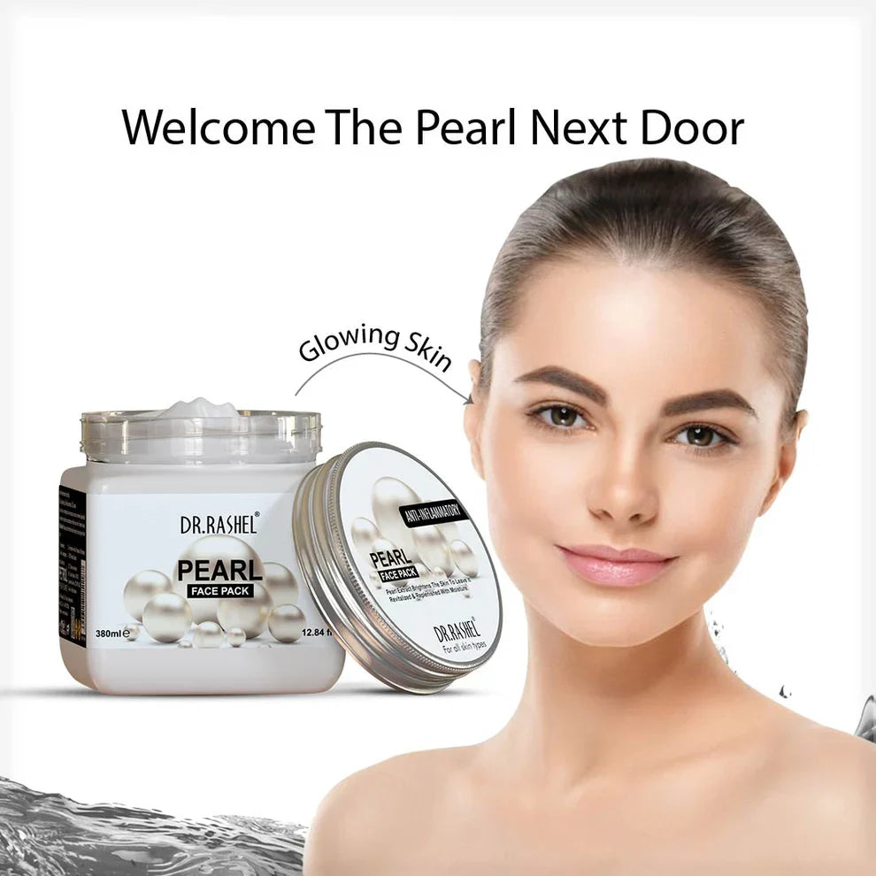DR RASHEL PEARL FACE PACK ANTI-INFLAMMATORY PEARL EXTRACT BRIGHTENS 380ML