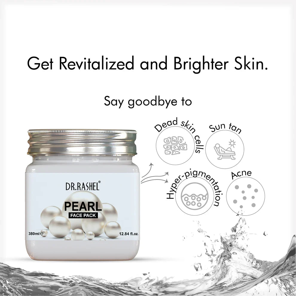 DR RASHEL PEARL FACE PACK ANTI-INFLAMMATORY PEARL EXTRACT BRIGHTENS 380ML
